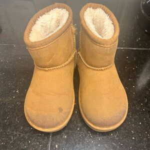 SHEIN Brown Kids Boots